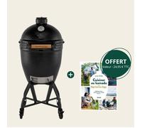 Barbecue Kamado céramique - The Onyx Large sur chariot - Big Green Egg