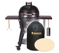 Barbecue Kamado Monolith AVANTGARDE CLASSIC + Chariot + Housse + Pierre Pizza