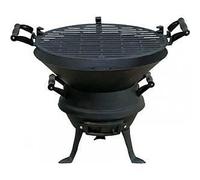 Ernstes Design Barbecue Mastergrill MG630 – charbon, Ø35,5 cm, grille en fonte, réglage hauteur