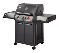 Barbecue Monroe Black Pro 3K Turbo - ENDERS - 3 brûleurs dont 1 Turbo Zone - 1 brûleur latéral