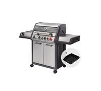 Barbecue Monroe Pro 4 SIK Turbo - - 4 brûleurs dont 1 Turbo Zone - 1 brûleur arrière infrarouge + plaque plancha offerte