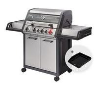 Barbecue Monroe Pro 4 SIK Turbo - ENDERS - 4 brûleurs dont 1 Turbo Zone - 1 brûleur arrière infrarouge + plaque plancha offerte