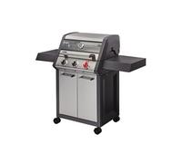 ENDERS - Barbecue Monroe Pro X3S Turbo - 3 brûleurs dont 1 Turbo Zone - 2 tablettes - Couvercle avec fenêtre - 11,2 kW