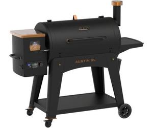 Barbecue pellet PITBOSS ONYX AUSTIN, sur chariot,de 82 à 260 °, surface de cuisson 90 x 50 cm