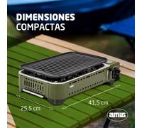 Barbecue portable - Barbecue de camping - Barbecue à gaz - Grill d'extérieur - Grill de camping