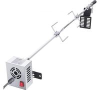 Barbecue pour cochon de lait Barbecue pour agneau 100,6 cm, 12 kg acier inoxydable Barbecue pour tournebroche 9 W, Barbecue pour agneau Barbecue BBQ Chariot Barbecue, grand barbecue pour tournebroche