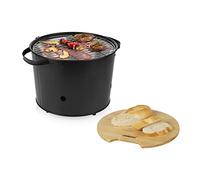 Barbecue hybride charbon de bois et électrique 1400 W Princess