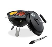 Barbecue rond Grill portable Barbecue table Mini barbecue charbon de bois Ø37 cm