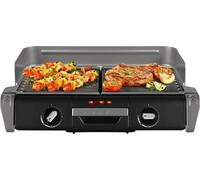 Barbecue TEFAL 2400 W 2 plaques Thermostat sw-si TG 8000