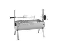 Barbecue tourne broche - Motorisé - 15 kg - Longueur de la broche : 82 cm - Inox | Royal Catering