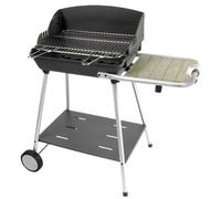 Somagic Barbecues – Barbecue au charbon EXEL DUO GRILL – cuve en fonte, grille verticale – Noir