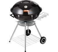 Barbecue Vevor - Barbecue - Charbon de bois - Barbecue sphérique - Gril à charbon de bois - Avec roulettes - Hauteur 88 cm - Grille 56 cm - Émaillé en porcelaine