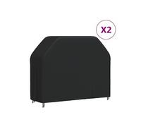Barbecuehoezen 2 st 162x61x122 cm 420D oxford stof3203390
