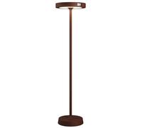 Barbell Solar Rf - Lampadaire Led Rechargeable Solaire 65W - Lampadaire D'Extérieur 3 Hauteurs 156-113-70 Cm Corten