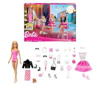 Barbie - Calendrier de l'Avent - Avec 24 pieces et accessoires - Barbie - JFL63