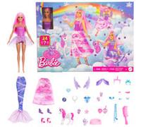 Barbie-Calendrier de l’Avent avec poupée mode et 24 surprises