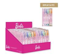 Barbie Stylo gel Cerdá - Dimensions: 18.5 x 10.5 x143 cm - Couleur Fuchsia - Recommandé à partir de 3 ans
