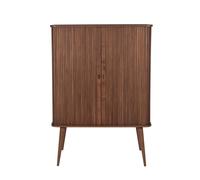 BARBIER - Rangement bahut en bois finition noyer Marron foncé