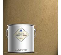 BARBOUILLE Pandore 2.5 Ltr - Peinture Effet Nacree, Metallisee Couleur - Or Brun - Terra Amata Spatule Offert