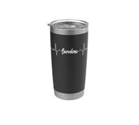 Barcelona City Vibes | Esthétique Voyage Heartbeat Gobelet isotherme en acier inoxydable double paroi
