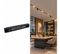 BARCELONA LED Alimentation 48V 100W Pour Rail Magnétique 10mm IP20 | Entrée 170-265V AC, aluminium et polycarbonate, format compact, pose intérieure, logements et projets professionnels modernes