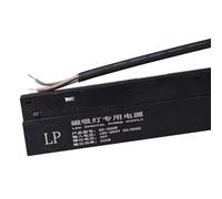 BARCELONA LED Alimentation Pour Rail Magnétique 20mm 48V 200W Noire | Aluminium Résistant, Entrée 180-265V AC, Câble 350mm, Montage Direct, Format Compact, Usage Commercial