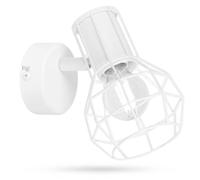 BARCELONA LED Applique AZOR E14 Blanc Cage Orientable