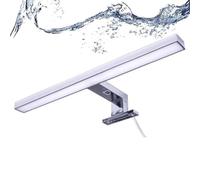Applique LED 30cm 5W pour miroir de salle de bain - Blanc Neutre - Gris - Contemporain - Design - Murale