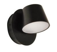 Barcelona-led Applique murale LED Kop - Noir
