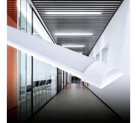 BARCELONA LED Réglette Linéaire 36W 120cm IP20 4000K | Haute efficacité, 3850lm, SMD2835, pose facile, remplacement fluorescent, éclairage homogène