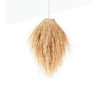 Barcelona led Suspension Tina en osier - Multicolore
