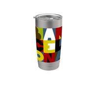 Barcelona Souvenir Lettres Gobelet isotherme en acier inoxydable double paroi