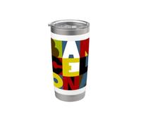 Barcelona Souvenir Lettres Gobelet isotherme en acier inoxydable double paroi