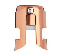BarCraft Luxe Lounge Champagne Stopper-Copper, Mélange de Plusieurs matériaux, Marron, 9 x 12 x 16 cm