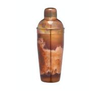 Barcraft Shaker à Cocktail de Luxe en Acier Inoxydable, 700 ml (1.25 Pts) - Finition Cuivre Irisé
