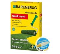 Barenbrug Semences de gazon 1 kg pour 50 m2 - Gazon de réparation SOS Lawn Repair enduit - Récupération rapide de la pelouse toute l'année - Germination à partir de 4°C - Semis facile des zones