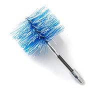 BARETTO Flex | Brosse de ramonage pour poêle à granulés | Conduit de fumée Ø 80 mm | Articulation pour Courbes | Raccord M12 | 1 pièce