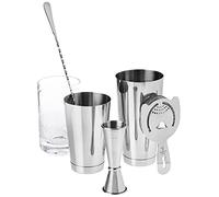 Barfly Essential Deluxe M37131 Kit à Cocktail en Acier Inoxydable