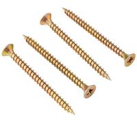 Bargainscrews Lot de 100 vis à cartons multi usages 6.0 x 75mm