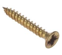 Bargainscrews Lot de 200 vis Pozi fraisées en laiton 3" x 8