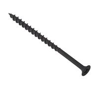 Bargainscrews Lot de 500 vis pour cloison sèche avec filetage épais Phosphatage noir 3.5 x 55 mm noir