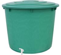 baril d'eau de pluie 500l PH avec robinet + couvercle