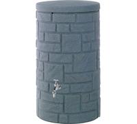 Baril d'eau de pluie anthracite ARCADO 230 litres