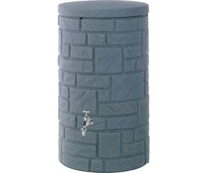 Baril d'eau de pluie anthracite ARCADO 230 litres