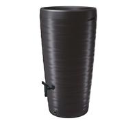 Baril d'eau MAZE 240 litres avec robinet et jardinière - anthracite