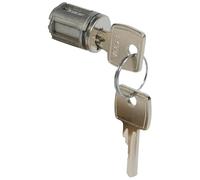 Barillet à clé type 2433A - pour porte métal ou vitrée XL³ - 1 jeu de 2 clés