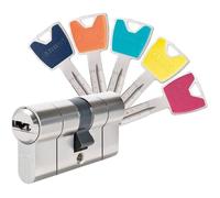 Barillet Abus P12RPS 30x35 - Cylindre de haute sécurité avec 5 clés colorées