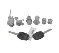 barillet de contact Compatible avec Accord 2003-2007 ensemble de serrures interrupteur d'allumage cylindre de serrure de porte 2 coques de clé(6pcs Lock-3 Button)