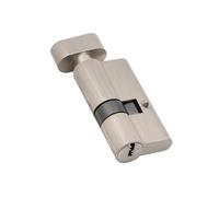 Barillet Porte D'EntréE Cylindre de porte 60 65 70 75 80 85 90mm, 1 pièce, cylindre serrure, la clé l'intérieur effectue 5 clés(80mm 50 add 30)