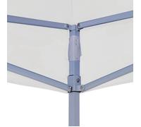 BARNUM Blanc - LEMON®Tente de réception Pliant/Tonnelle de fête - ANTI-UV - professionnelle 3x3 m Acier Blanc - J9808822